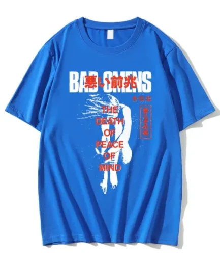 Blue Bad Omens Shirt