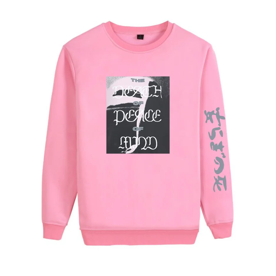 Bad Omens Death Of Peace Of Mind Pink Sweatshirt