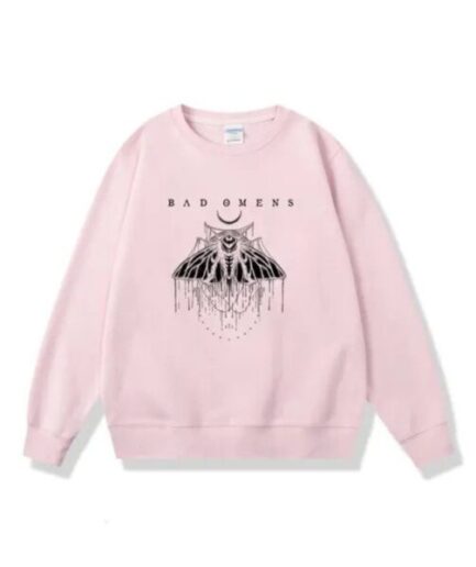 Pink Bad Omens Sweatshirt
