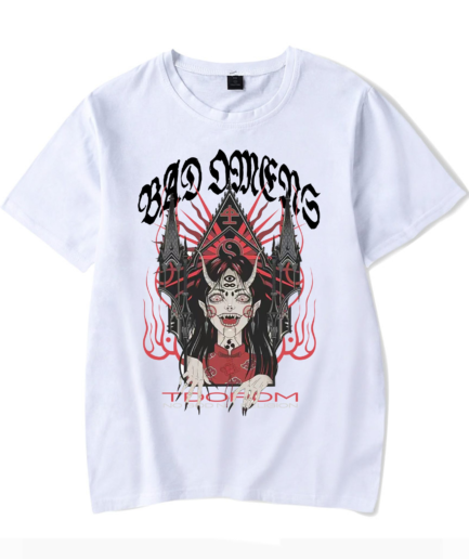 Bad Omens Bad Decisions White Tee