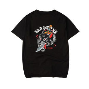 Wolf Dagger Tee – Black