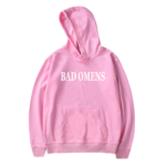 Bad Omens Death Pink Hoodie