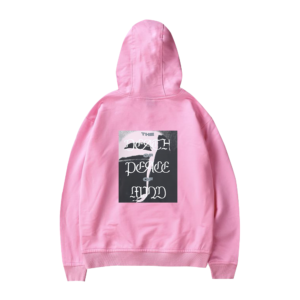 Bad Omens Death Pink Hoodie