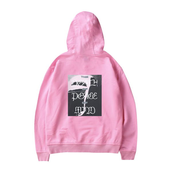 Bad Omens Death Pink Hoodie